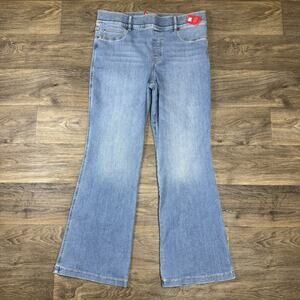Spanx Womens Size 2x Stonewashed Blue Flare Jeans